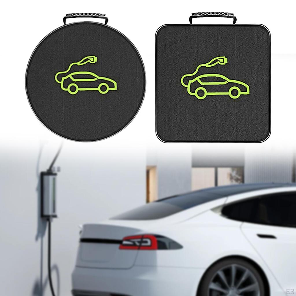 EV Cables Bag Accessories Anti Slip Handle Electric Vehicles Charging Cable Organizer for Hoses