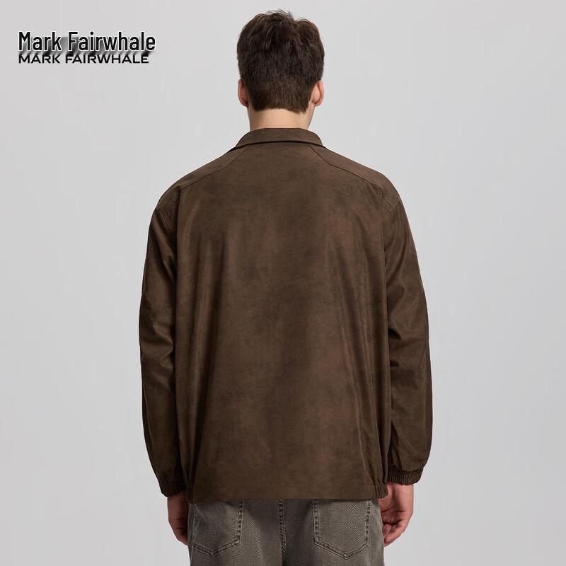 Mark Fairwhale Herren Amerikanische Retro Lammwolljacke