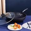 Yibo 33cm Non-Stick Stainless Steel Wok & Frying Pan