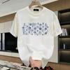 Fashion Brand Print Man T-shirt 2024 Summer Men Tops T Shirt Women Cotton Hip Hop Casual Streetwear Tees Short Sleeve Clothing