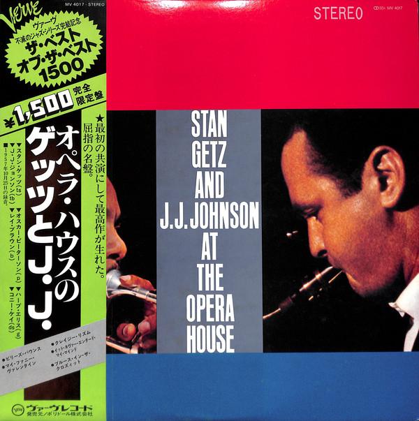

LP Record STAN GETZ JJ JOHNSON At The Opera House MV4017 VERVE 1980 Japan Jazz Used