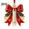 Reusable Cash Present Container Christmas Gift Ornament, Acrylic Money Holder, Funny Xmas Creative Ornament Tree/Bow/Santa/Bell Shaped Hanging