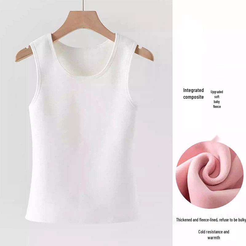 2024 Women's Thick Velvet Long Vest - Warm, Versatile, Cold-Proof Autumn/Winter Layer