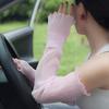 Sun-protective Sleeve Soft Silk Gloves Long Mittens Breathable Sunscreen Sleeves Summer Women Clothes Accessories Arm Warmer