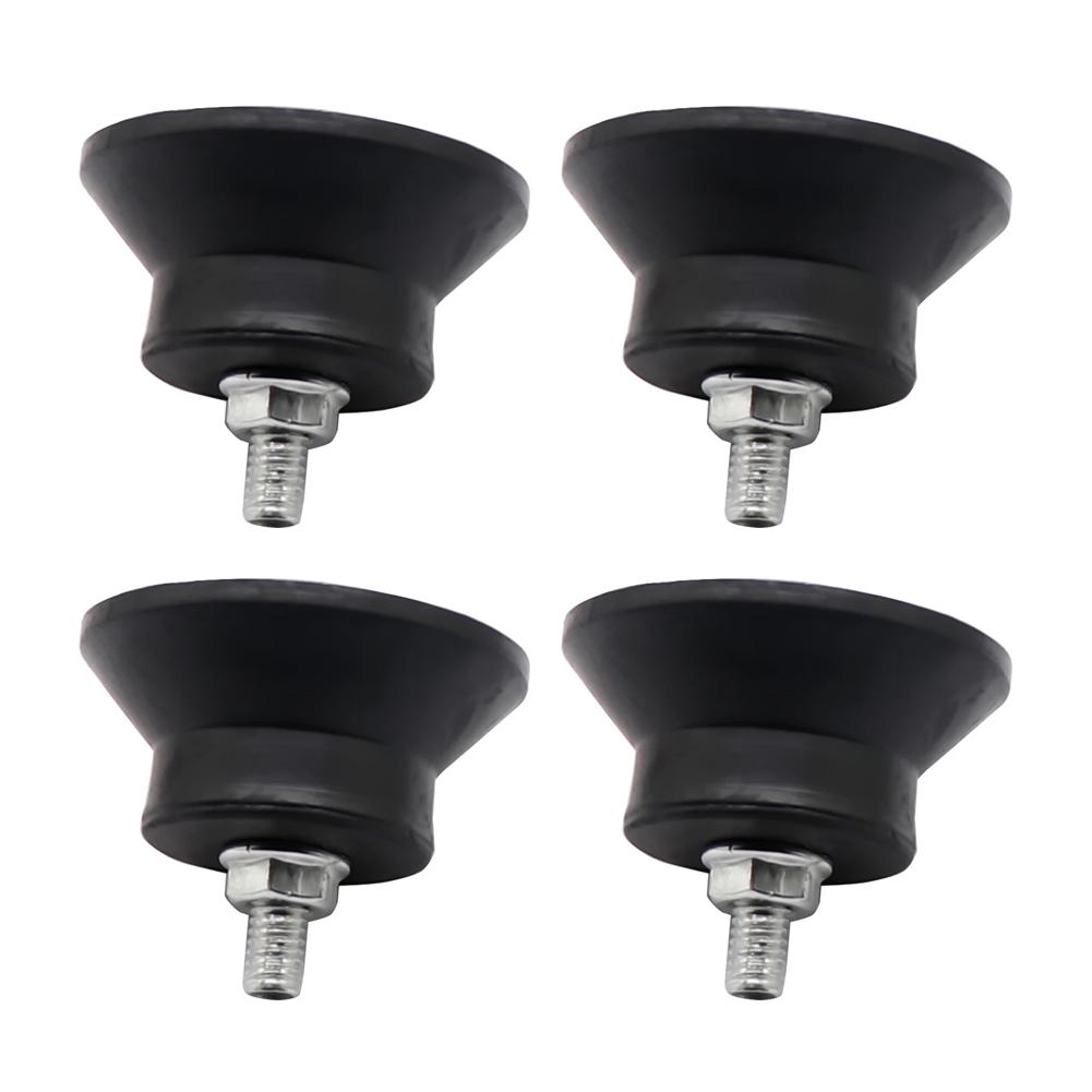 4pcs Air Compressor Rubber Foot Pad Shockproof Non-slip Components For Air Pumps Oil-free Machines Air Compressors Tool Parts