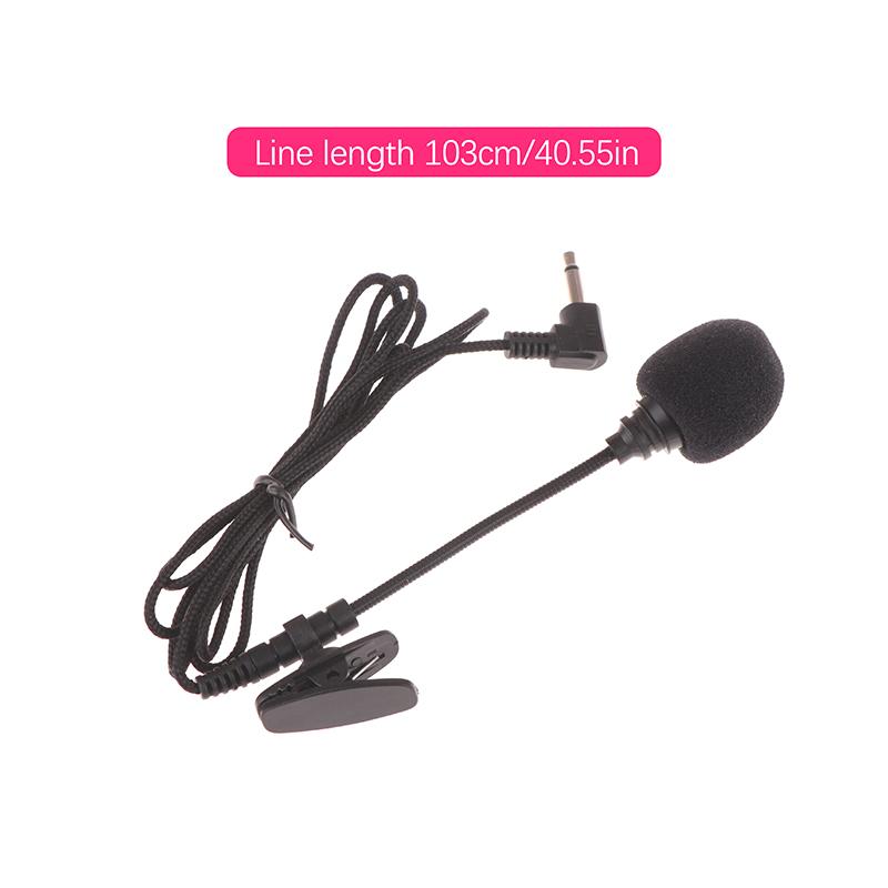3.5Mm Lengthen Wired Lavalier Microphone Speaker Conference Speech Loudspeaker