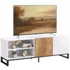 TV Cabinet for TVs Up To 55 Inches, Modern TV Lowboard, White