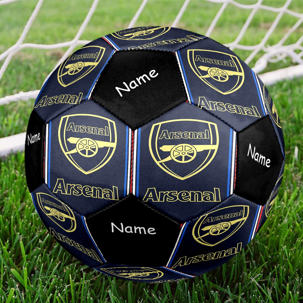 Custom Name Arsenal Football Club Theme Size 5 Soccer Ball, Suitable for Both Indoor and Outdoor Matches, a Gift Suitable for Everyone.