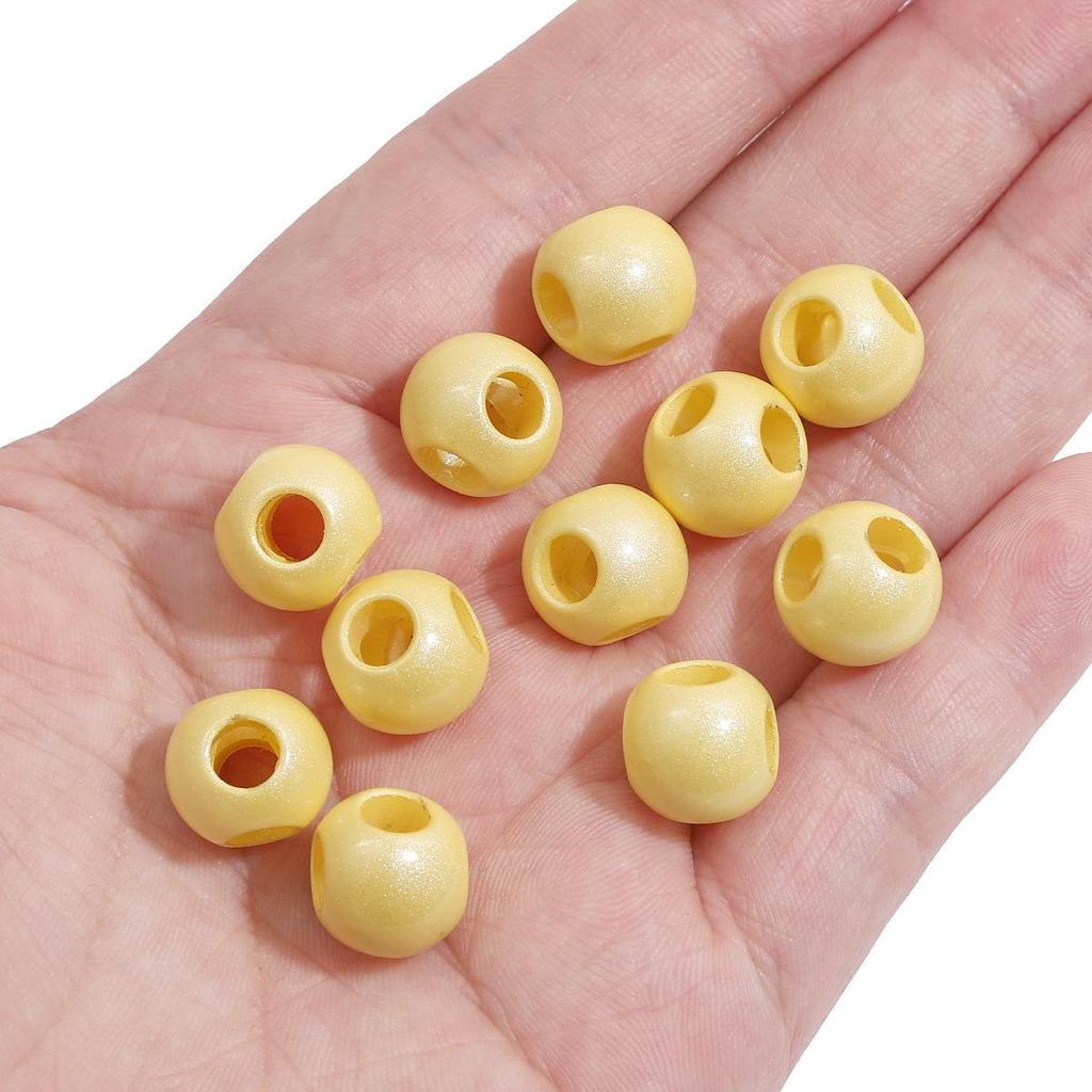 Acryl Vollfarbige Perlen für DIY Armbänder und Schmuckherstellung