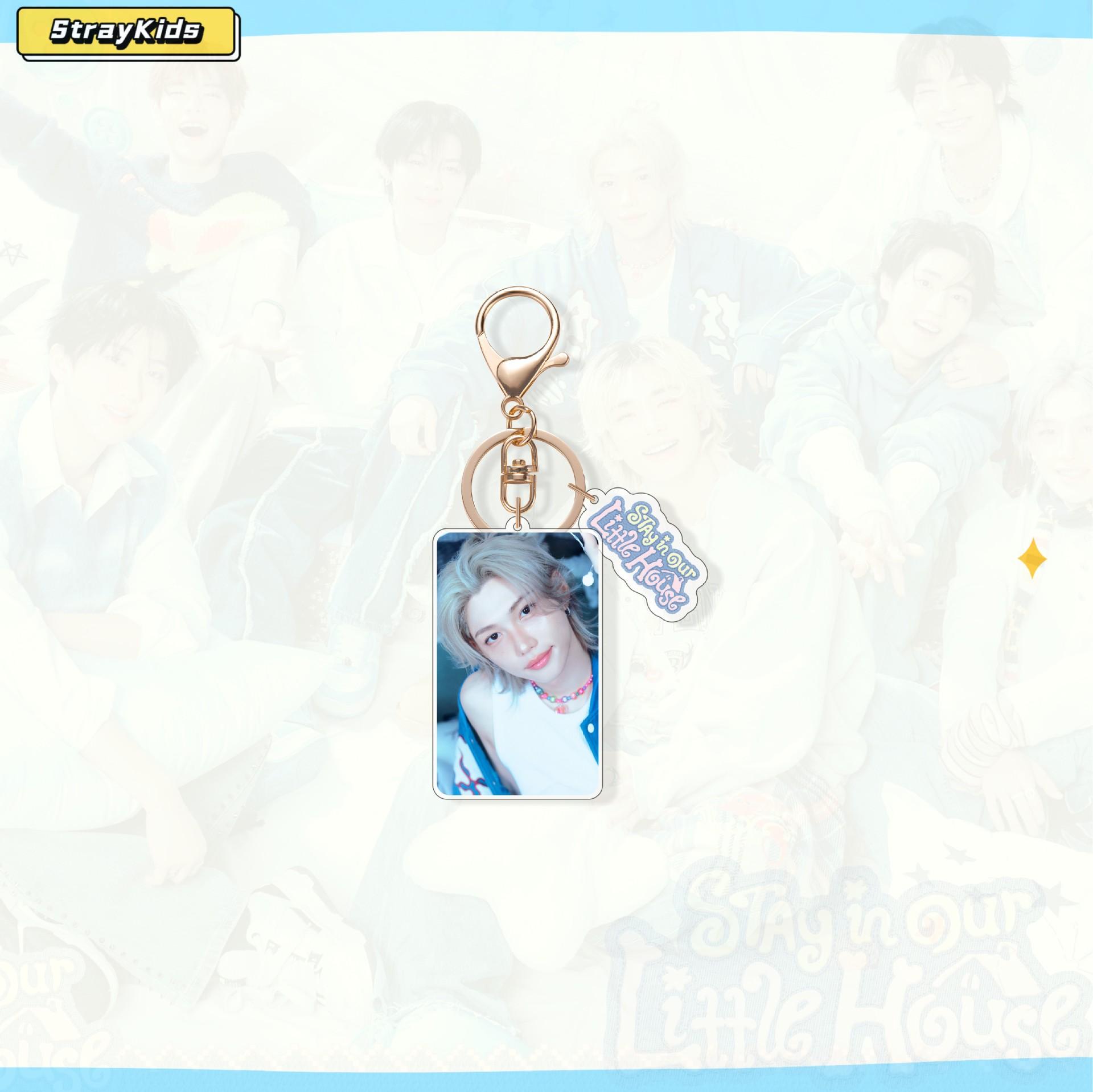 KPOP Straykids New Acrylic Keychain SKZOO 26 Year New Fan Meeting Surrounding FELIX Keychain Pendant