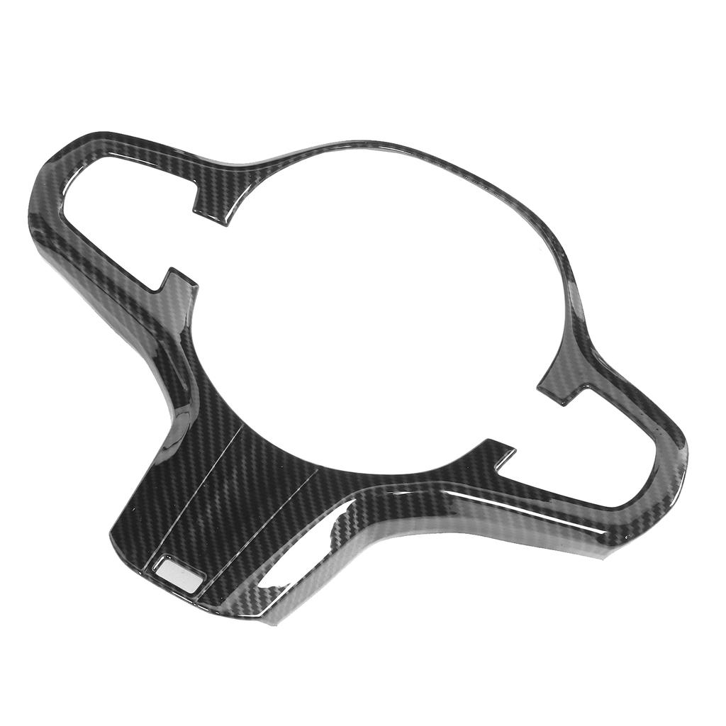 Steering Wheel Button Trim Cover Carbon Fiber Style Fits for 5 Series X3 G30 G01 X4 G02