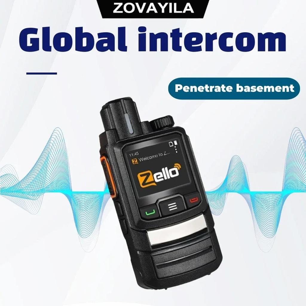 Suitable for Zello Walkie Talkie 5000km Public Network Outdoor Global Communication Anti-interference WIFI Walkie Talkie