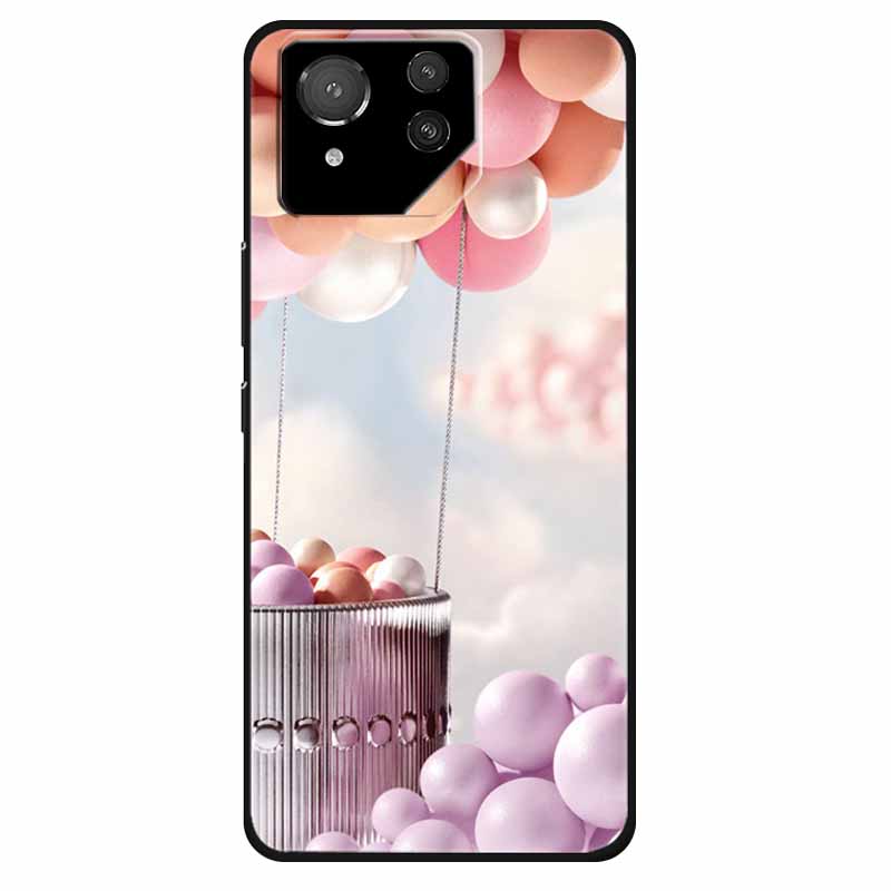 For Asus ROG Phone 8 Case Lovely Soft Silicone Lion Fundas For ASUS Rog Phone 8 Pro Cover Marble Cat Phone8 8pro Protector Bag