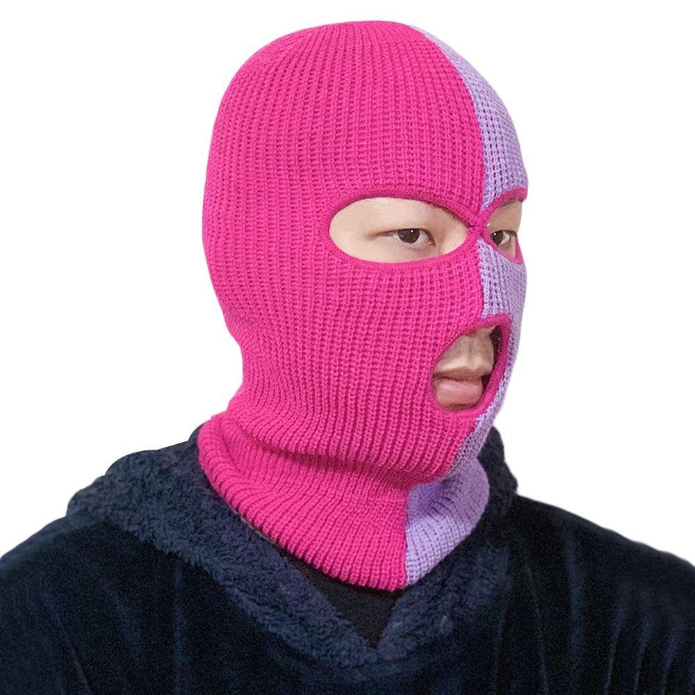 3 Hole Balaclava Warm Motorcycle Helmet Winter Ski Mask Unisex