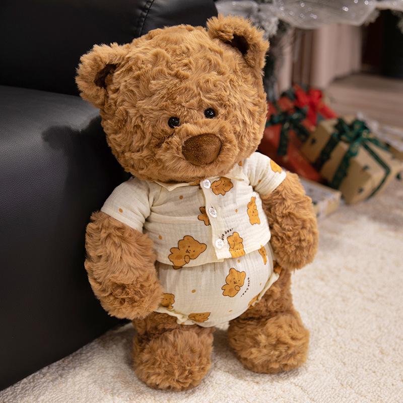 Cute Pet Can Be Worn and Undressed Teddy Bear Plush Toy Children Sleep with Rabbit Throw Pillow Elephant Doll