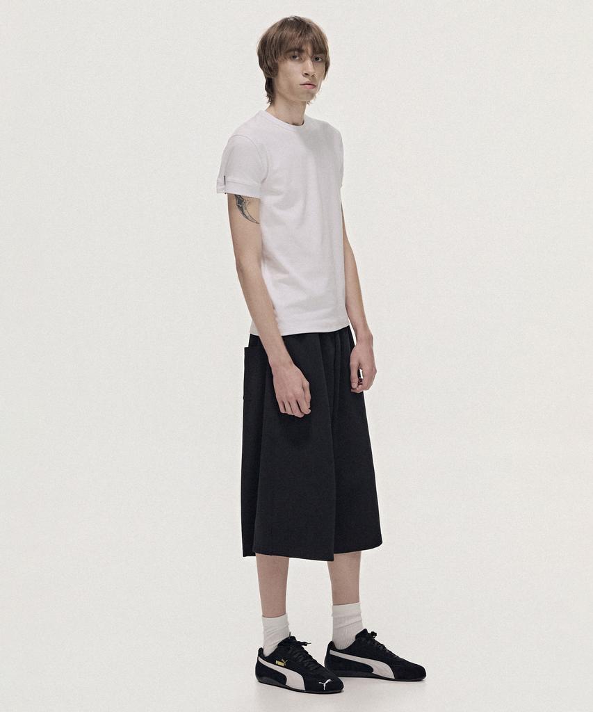 TAKEASY Neoprene Bermuda Sweatpants (Black)