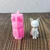 Cats Kitten Animal Silicone Molds Silicone Soap Molds for Handmade Candle Soap Fondant Silicone Mould Epoxy Resin Molds