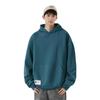 Li-Ning Solid Color Hooded Pullover Sweatshirt Men Tops Blue-Mountain AWDSB15-5
