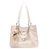 Leather Bag, Light Luxury, Large Capacity Tote Bag, Female College Student's New Commuting Handbag, One Shoulder Large Bag