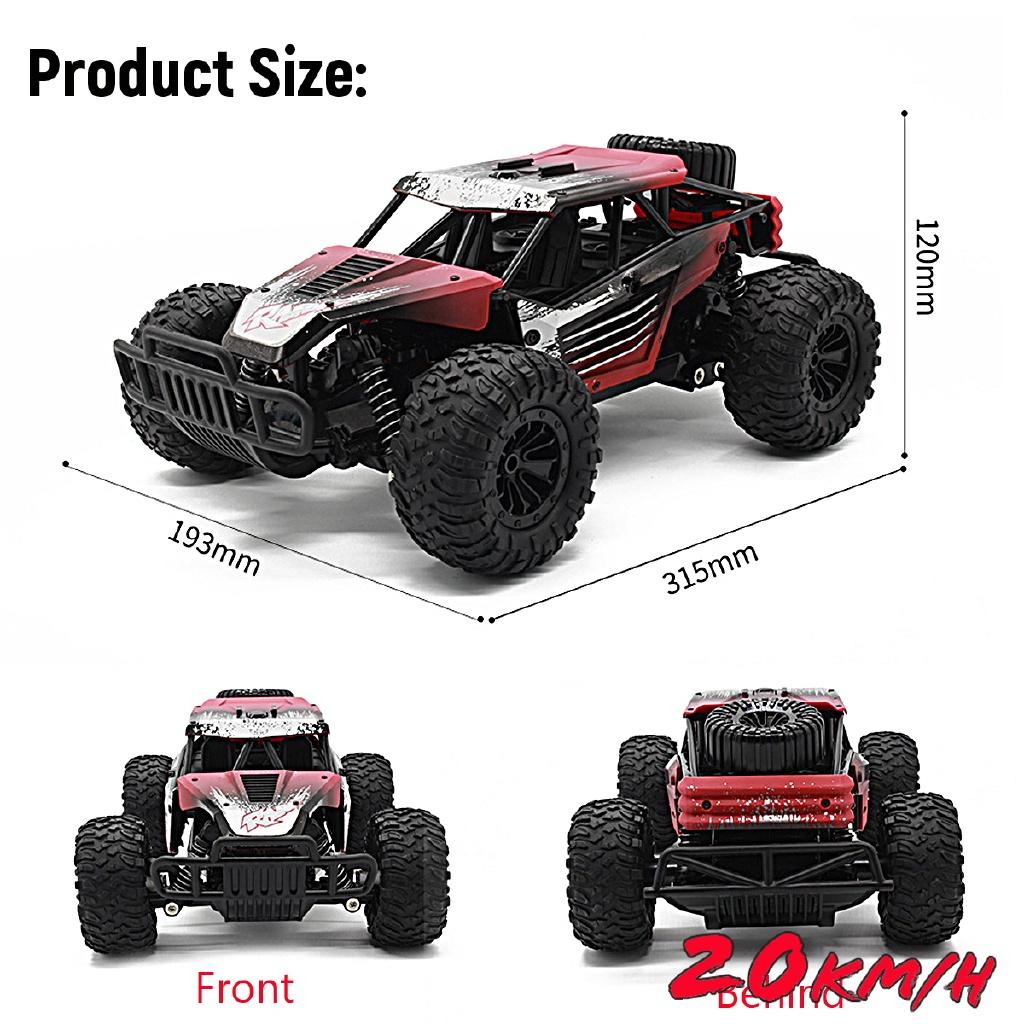 6V 2.4G 4WD 48KM/h Speed 480P WiFi Camera WIFI FPV Control Off-road Truck RTR Toy With Remote Control Phone Electric RC Car Toys