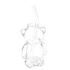 320ml Water Cup Bear Shape Glass Mug Heat-Resistant High Borosilicate Glass Coffee Tea Juice Drinking Bottle