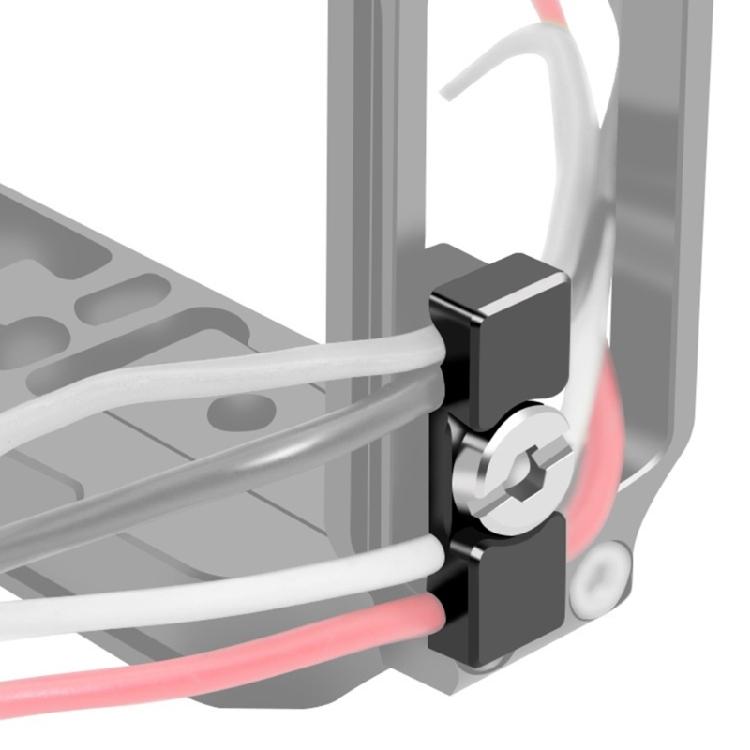 3 Slot Cord Clamp Secures USB Cable Prevents Disconnection During Photography Heavy Duty Camera Cage Accessory