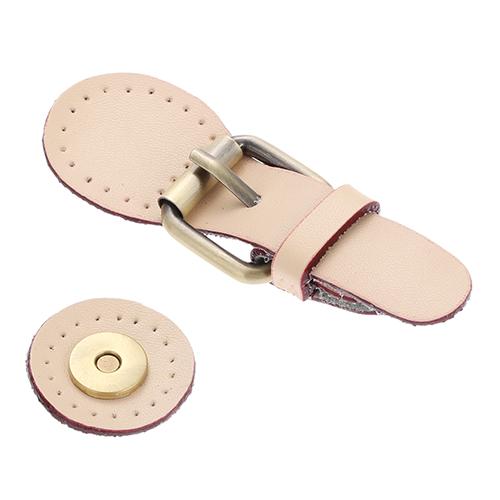 DRELD Magnetyczne zatrzaski do szycia skóry Zapięcia do szycia do ręcznie robionych torebek patchworkowych Akcesoria sprzętowe do zamków torebek