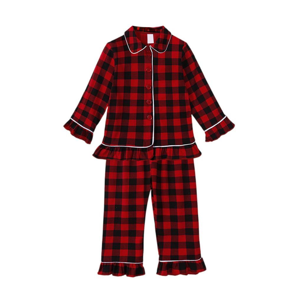 Kids' Pajama Set - Long Sleeve Sleepwear 2-Piece Outfit