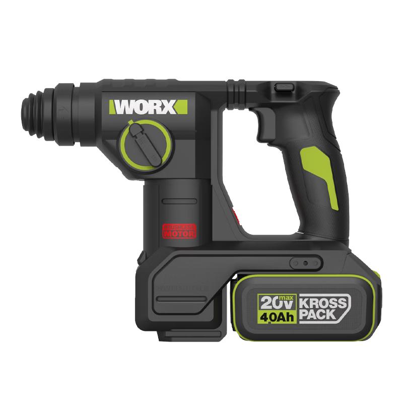 

Акумуляторний перфоратор Worx 20V 26мм зі збором пилу, штекер CN (адаптер в комплекті)