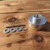 Aluminum Zinc Zinc Alloy Aluminum Porous Lawn Head 3 Discs Grass Cutting Head Lawn Cutter Head  Lawn Mowing