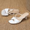 Fashion 2025 Summer New Open Toe Women's Modern Slippers Outdoor Fashion Thin Heels Sandals Classics Daily Dress Slippers Zapatos Mujer