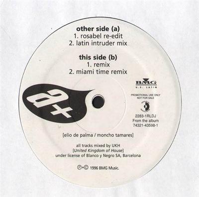 12inch Record LATIN THING - Latin Thing 22831RLDJPROMO BMG U.S. Latin 1996 US Latin Used