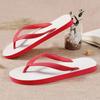 Flip-flops men wear thick-soled non-slip casual rubber slippers summer out versatile foot-pinching beach slippers