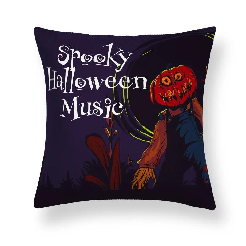 Halloween Thema Kissenbezug Auto Büro Wohnzimmer Sofa Halloween Kürbis Laterne Dekoration Kissenbezug