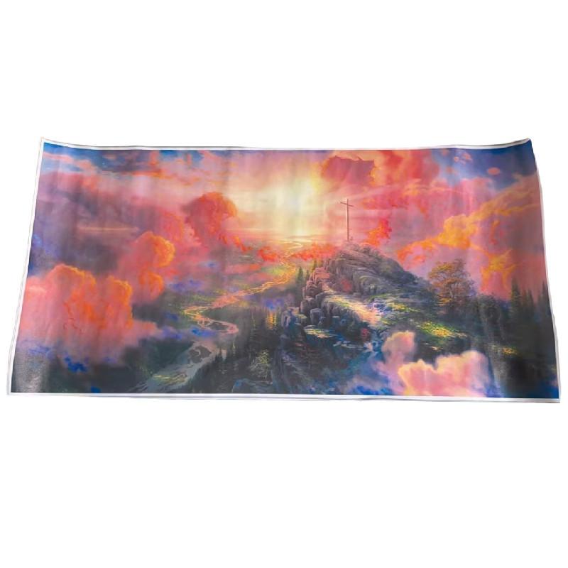 

Холст с масляной живописью Изображение креста Домашнее украшение Обои Настенный декор