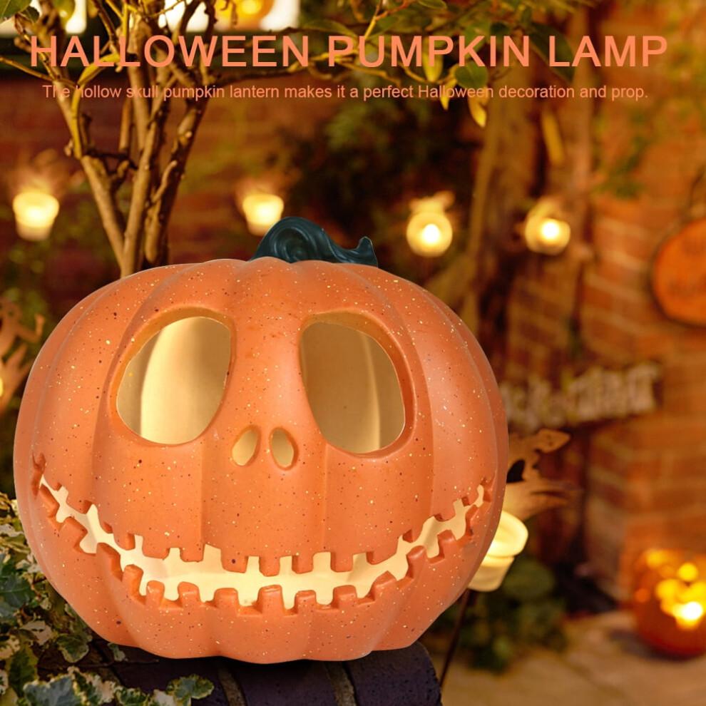Halloween LED Kürbislaterne Hausdekoration (ZU)