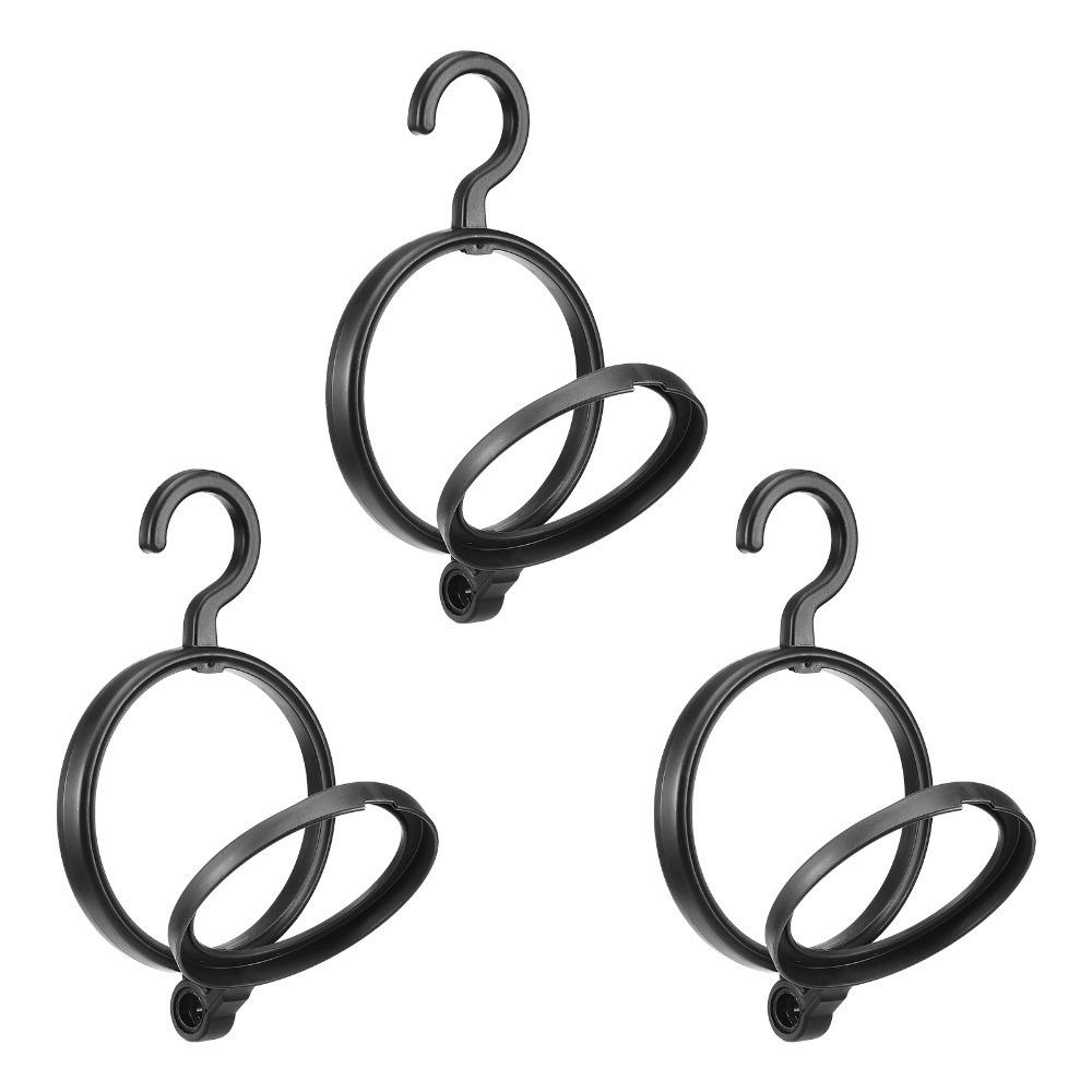 

3Pcs Foldable Wall Mounted Storage Rack Hanging Multifunctional Organizer Hook Door Back Space Saving Hat Holder Storage