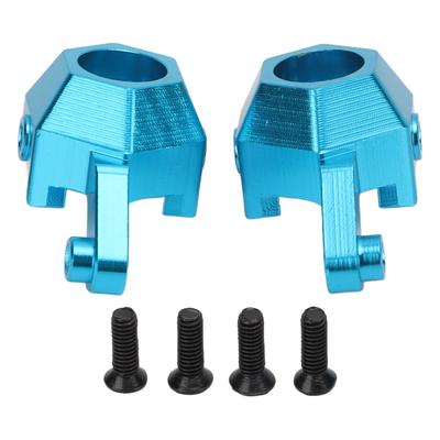 RC Steering Cups Aluminum Alloy High Strength RC Car Metal Upgrade Parts Accessories for 1 16 Remote Control CarBlue