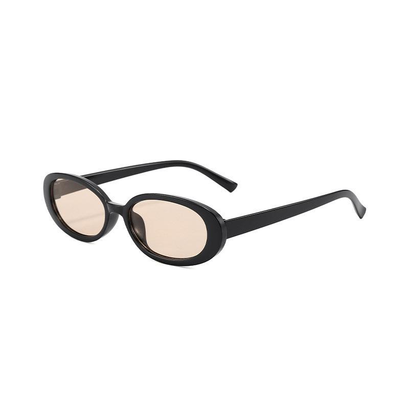 Sexy Small Oval Women's Sunglasses New Fashion Leopard BrownSun Glasses - Female Retro Colorful Shade Eyeglass