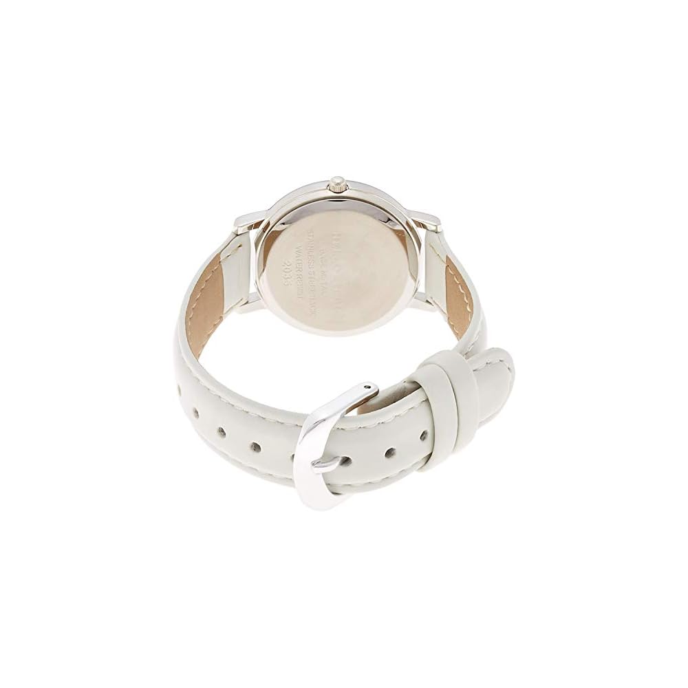 Citizen Q&Q Hello Kitty Analog Watch Waterproof Leather Strap Women's White