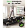 Refurbished Akluer 480L-A Walking Pad with Incline, 2.5HP Under Desk Treadmill with Remote Control, LED Display, 330lbs Max Capacity
