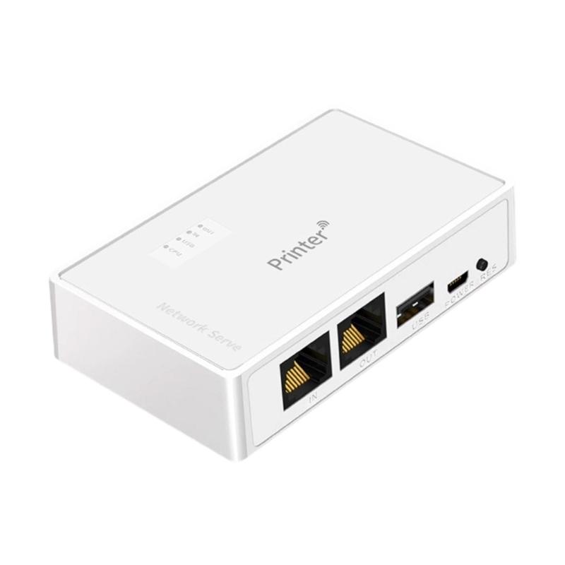 

10/100 Мбіт/с Бездротовий Мережевий Сервер Принтера Принтер USB Пристрій Спільний Доступ Комп ютерний Спільний Доступ Спільний Доступ до Друку RJ45 Сервер Друку 1