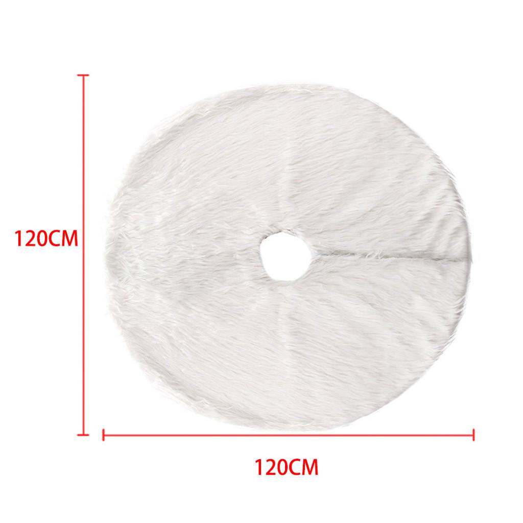 Christmas Tree Skirt Soft Snow  Christmas Decorations Christmas Tree Holiday Skirts