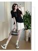 Maternity 2026 Bow T-Shirt & Lace Trim Skirt Set