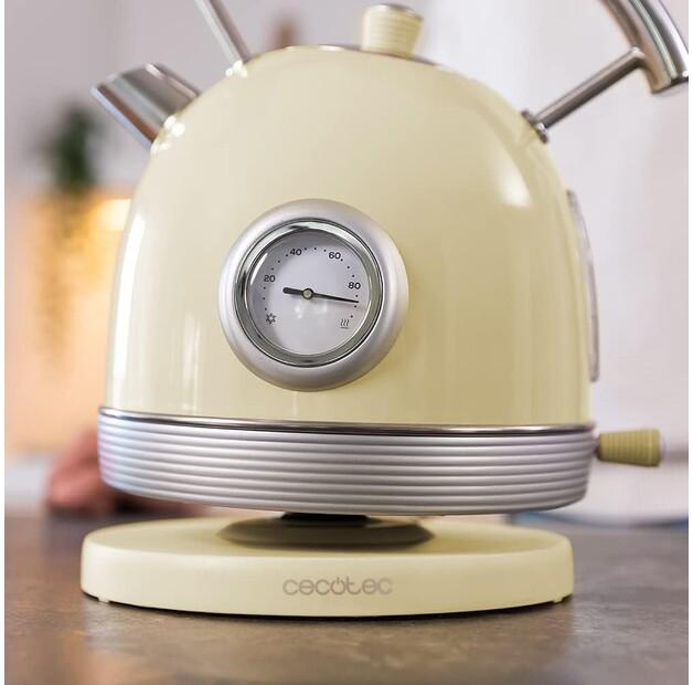 Kettle Cecotec Thermosense 420 Vintage Light Yellow (01484)