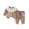 Kids Casual Long-Sleeve Set, Comfortable Daily Wear Outfits