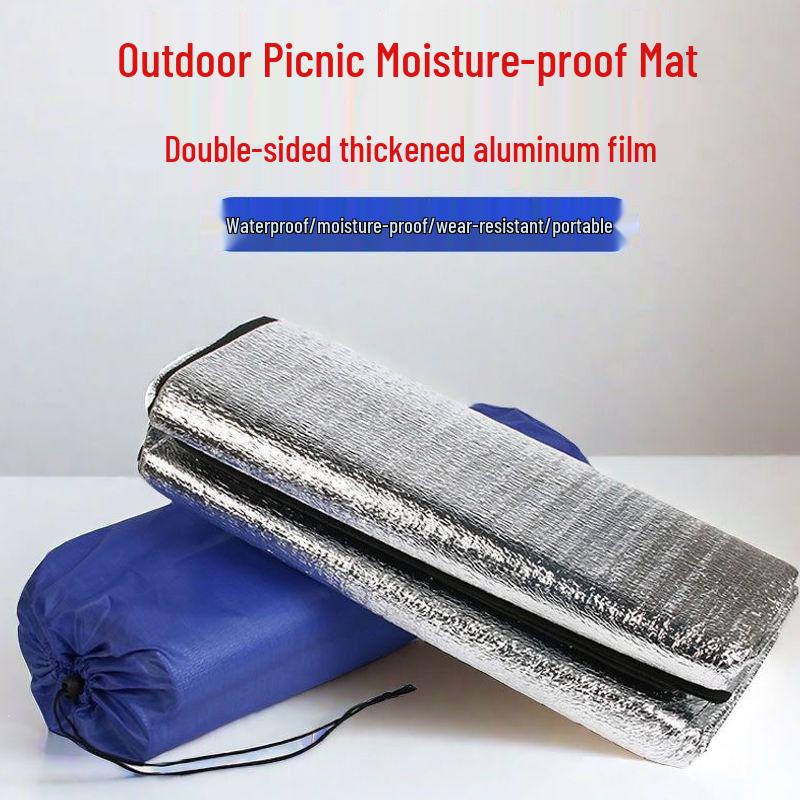 Thickened Aluminum Moisture-Proof Outdoor Picnic Mat & Camping Ground Cloth