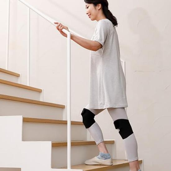 The Knee Keeps Knees In Prevents Thin and Get Securely Holds In Spring Made In S Piece for One [BS Fine, "Wearable Ganbanyoku"] One-touch Supporter,