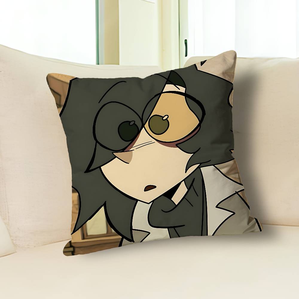 Stone R-Ramshackles-S Anime Celebrity Merchandise All-Match Printed Pillow Case Sofa Car Office Room Decoration Protector