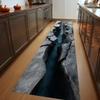 3D Canyon Hallway Runner Floor Mat Rugs Carpets Home Decoration Non Slip Washable Area Rug Anti Fatigue Mountain River